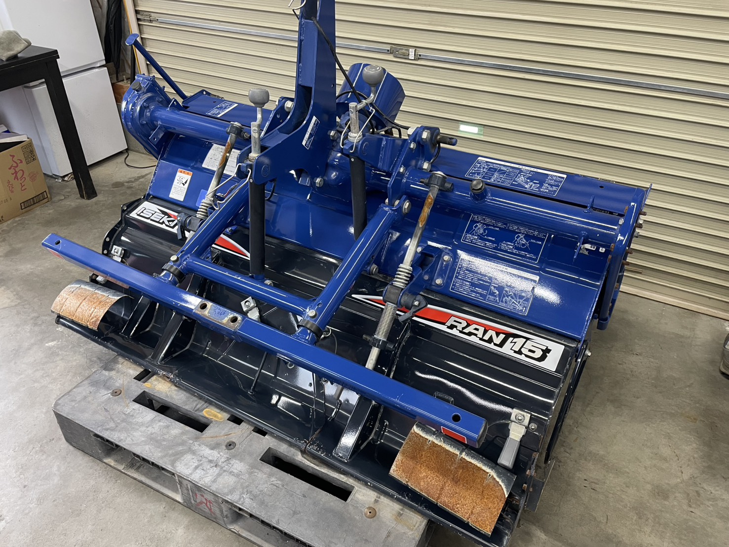 鳥取県にてイセキ製ロータリーを買取しました【買取実績】