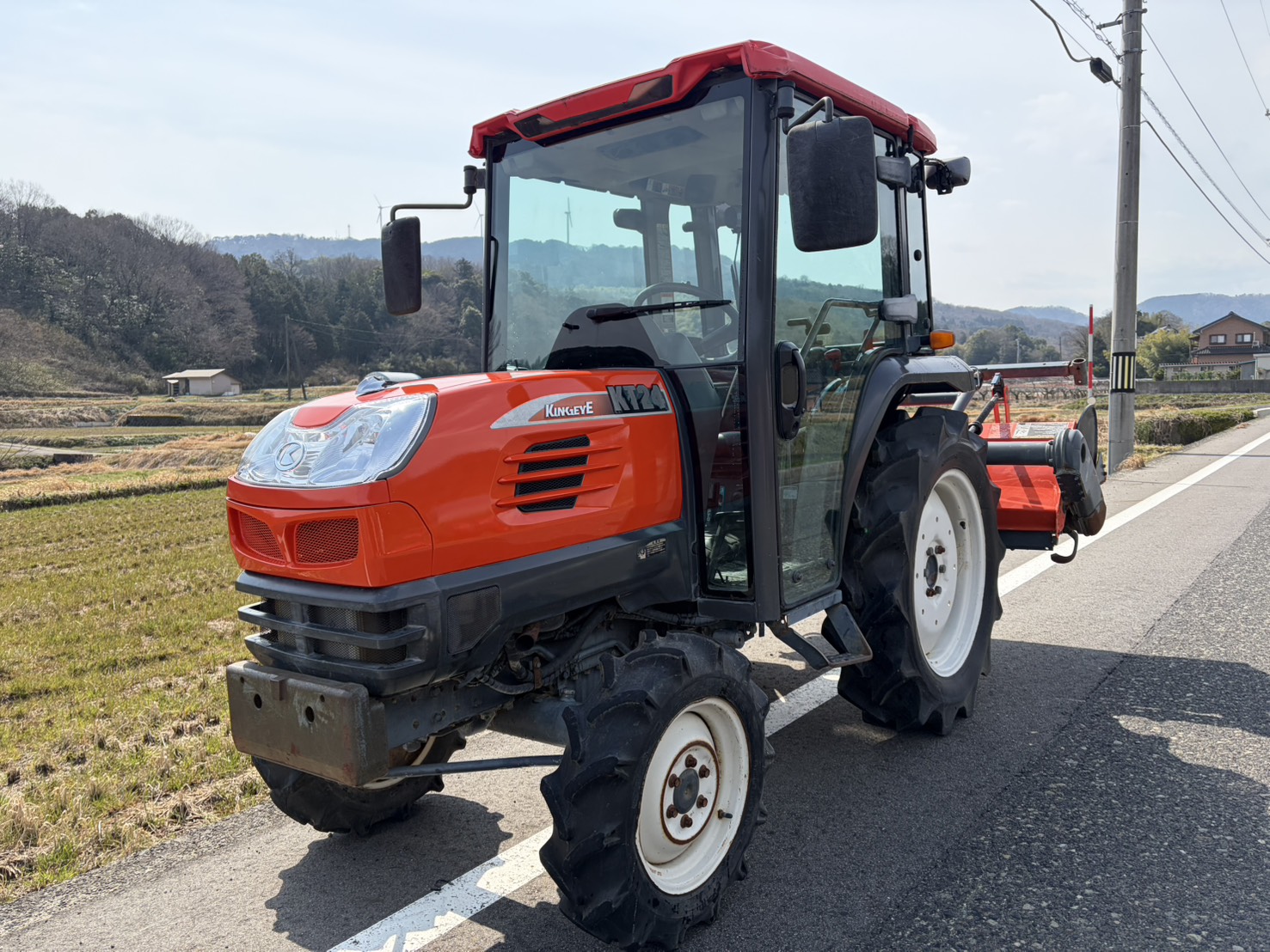 【買取実績】 Kubota（クボタ）トラクター KT24 を買取しました