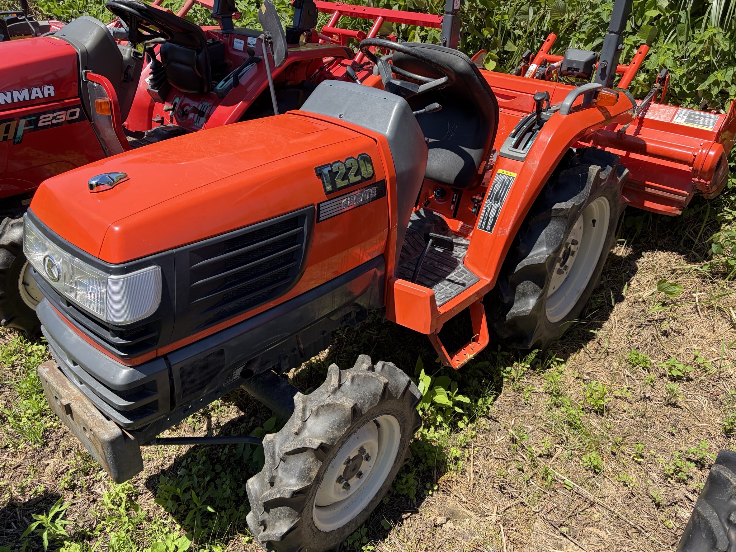 【鳥取県でKUBOTA（クボタ） トラクター T220】を買取しました